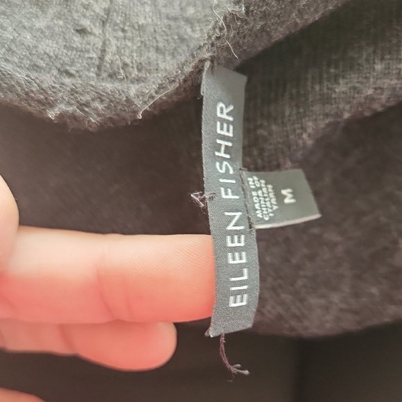 Eileen Fisher Merino Wool Sweater Dress - Picture 6 of 8